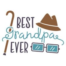 best grandpa ever  cut