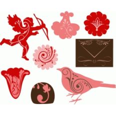 valentines damask
