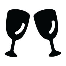 wine glasses