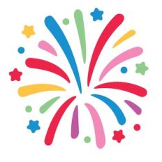 colorful fireworks
