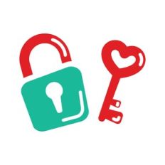 padlock and key