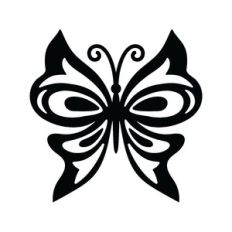 decorative butterfly design