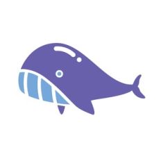 cute whale