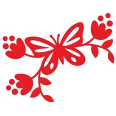 floral butterflies