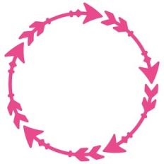 pink arrow frames