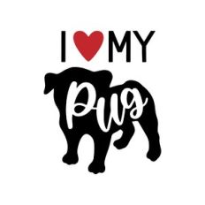 i love my pug
