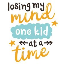 losing my mind one kid at a time