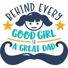 good girl and great dad