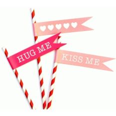 valentine's flags