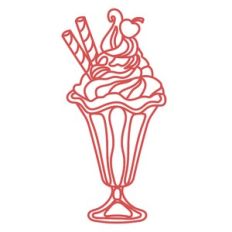 ice cream sundae
