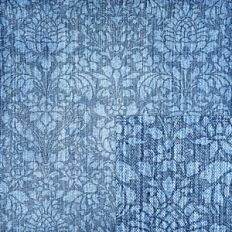 bleached damask denim background pattern