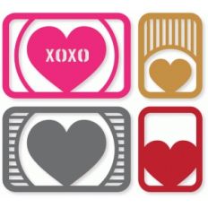hearts and stripes cards
