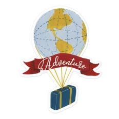 globe hot air balloon