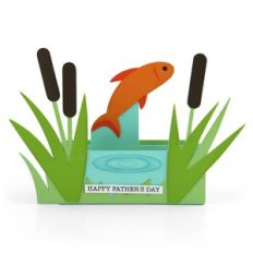 box card fish pond