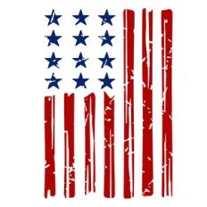 american flag distressed