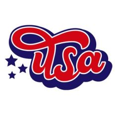 usa retro 4th of july design