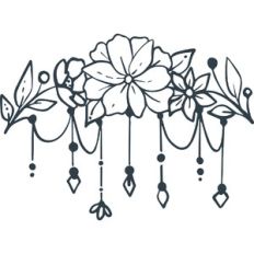 boho flowers