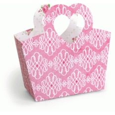 3d heart handle tote