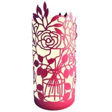 flower jar bouquet lantern