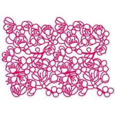 flowering quince repeating border