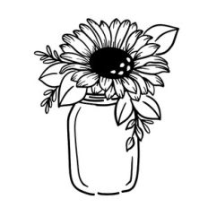 sunflower arrangement