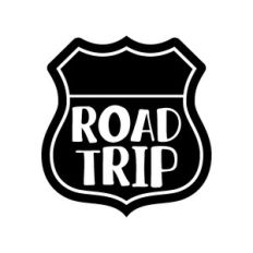 road trip sign