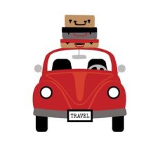 road trip car