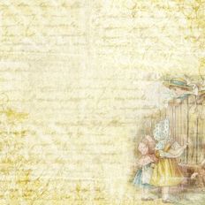 ephemera imagery friendship background pattern