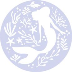 mermaid circle