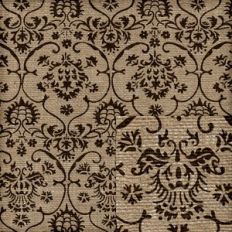 damask burlap texture background pattern