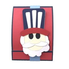 uncle sam patriotic matchbook treat