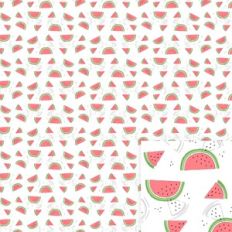 watermelon digital paper
