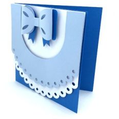 baby square card