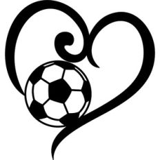soccer with heart