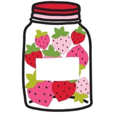 jar of strawberries