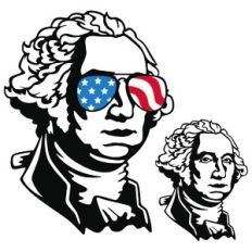 patriotic washington