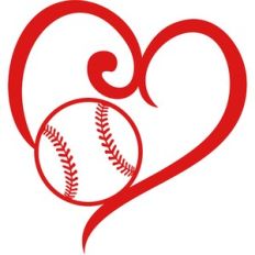 baseball with heart