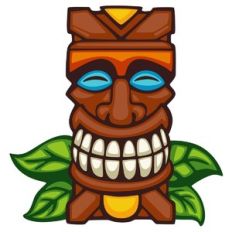 tiki mask