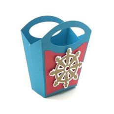 beach bag with ships wheel