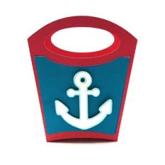 beach bag with anchor