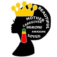 afro queen woman