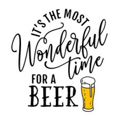 it's the most wonderful time for a beer