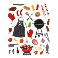 bbq stickers