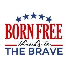born free thanks to the brave