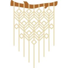 macrame wall hanging