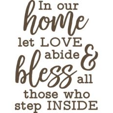 in our home