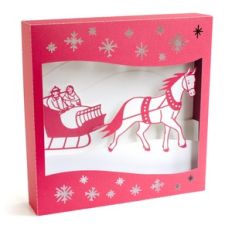 shadowbox sleigh ride