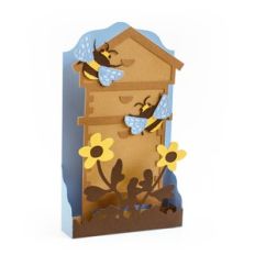 bee hive box card