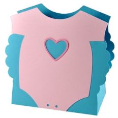 onesie shape box
