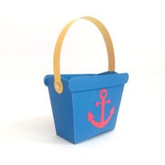 beach bucket with anchor